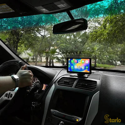 Tela Multimídia com CarPlay Max Tela Pro 7" + Câmera de Ré