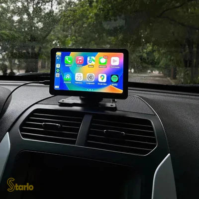 Tela Multimídia com CarPlay Max Tela Pro 7" + Câmera de Ré