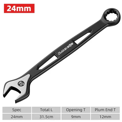 Chave Torx Universal Torque Ajustável, Chave de catraca para bicicleta, Motocicleta, Ferramentas de reparo do carro, Ferramenta mecânica, 6-24mm